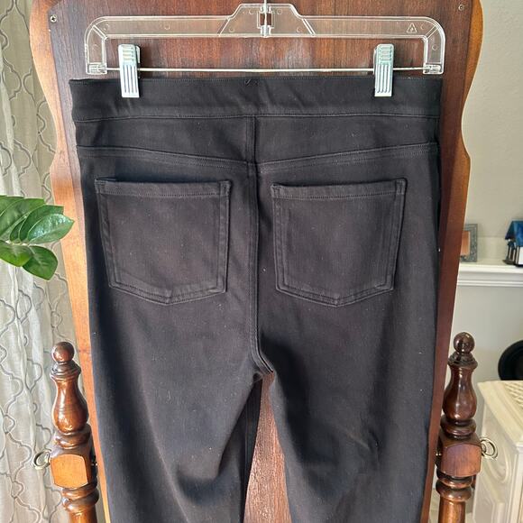Spanx medium Black High Ankle Leggings pants Women w/ pockets - Picture 8 of 9
